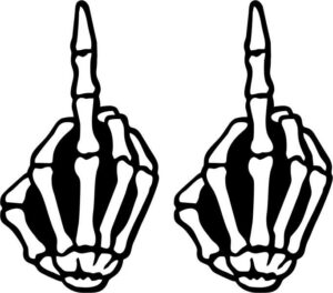 Middle Finger Hands (Pack of 2)