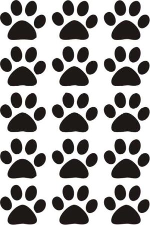 Paw Prints (Pack of 12)