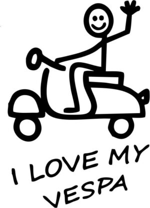 I Love My Vespa