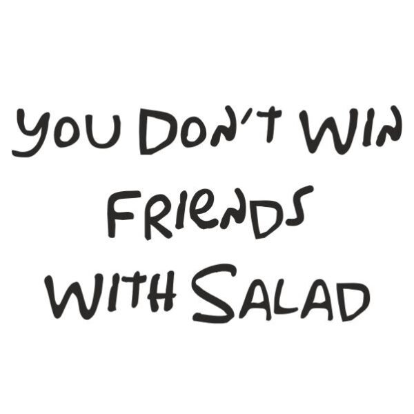 Simpsons Quote Black Vinyl Sticker