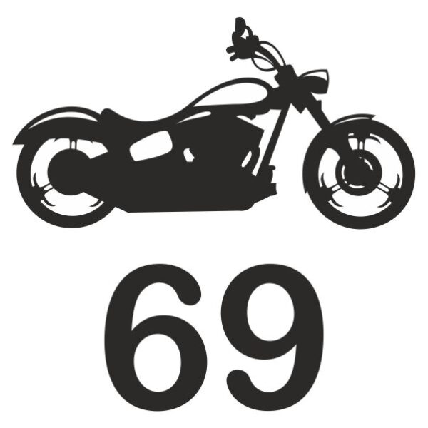 Motorbike Personalised Wheelie Bin - Image 2
