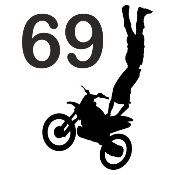 Motorcross Personalised Wheelie Bin - Image 2