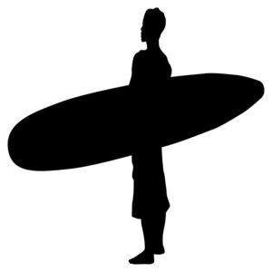 Surfing Person