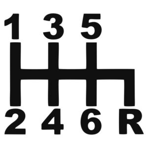 6 Speed Shift Pattern
