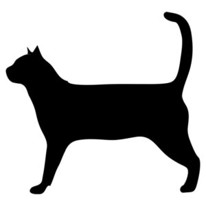 Cat Silhouette #9
