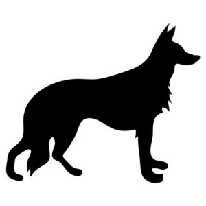 Dog Silhouette #5