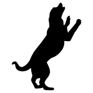Dog Silhouette #6