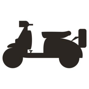 Scooter Silhouette #4