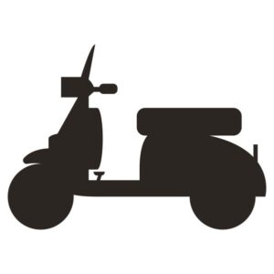 Scooter Silhouette #5